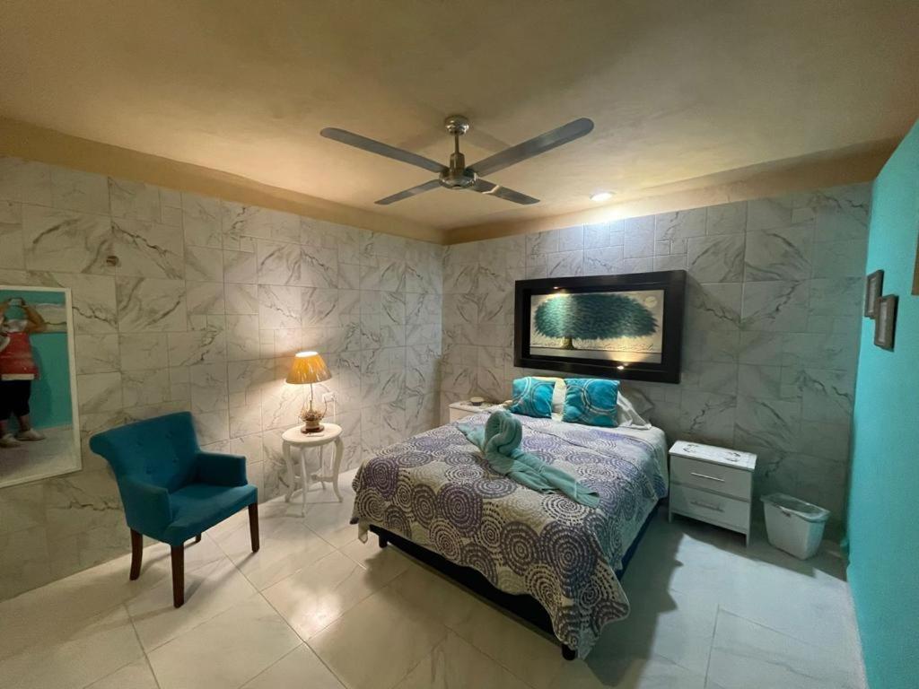 Апартаменты Casa El Quinto Elemento, Departamento Tierra! Исла-Мухерес Экстерьер фото